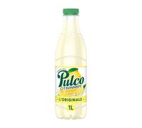 PULCO - Rafraîchissement Naturel Citron Intense, Saveur Acidulée et Pur Jus (Bouteille 1L) - Le lot de 4