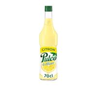 PULCO - Sirop Citron, Saveur Naturelle, 70 cl - Lot De 4