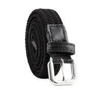 Pulcykp Ceinture fine tissée unisexe élastique pantalon décontracté étudiant ceinture tendance costume toile tendance ceinture, 1, 100 cm