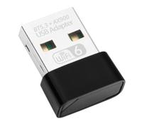 Puleuroy Adaptateur USB WiFi 6 900 Mbps Bluetooth 5.3 AX900 Dongle USB Carte Réseau sans Double Bande 2.4/5G Pilote Gratuit pour PC