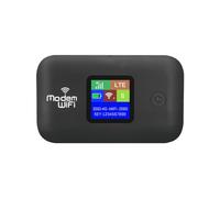 Puleuroy Routeur WiFi Modem Portable 4G sans, Poche MiFi, Emplacement pour Carte SIM, Répéteur, 3000mAh, Gris-Fer