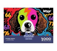 Puli Puzzle 1000 pièces Chien de Compagnie - Jeu Éducatif Et Artistique, Défi pour Famille Et Amis, Poster Mural Inclus, 70x50cm/1000pcs