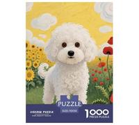Puli Puzzle De 1000 Pièces pour Adultes Art Collection Chien Mignon Puzzle De Qualité Supérieure pour Enfants À Partir De 14 Ans70x50cm/1000pcs
