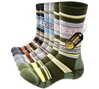 PULIOU Chaussettes en Laine Mérinos Homme Femme, Chaussettes Thermiques Hiver Pour Ski, Randonnée et Cadeau, 3 Paires