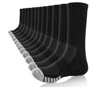 PULIOU Chaussettes Homme Femme 43-46 39-42 Chaussette Homme Hiver Sport Chaussettes Chaudes Chaussettes Hommes Course Respirantes et Confortables Chaussettes Hommes Hautes 6 Paires