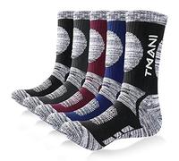 PULIOU Chaussettes Homme Femme 43-46 39-42 Chaussette Homme Hiver Sport Chaussettes Chaudes Chaussettes Hommes Course Respirantes et Confortables Chaussettes Hommes Hautes 6 Paires