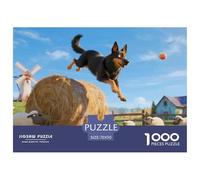 PuliPuzzle Adulte 1000 PiècesChien Contes Magiques, Adultes/Enfants, Illustration Originale, Puzzle Qualité Supérieure, Détente 70x50cm/1000pcs