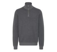 Pull 1/2 zip coton et nylon Blend Baal Gris 3XL