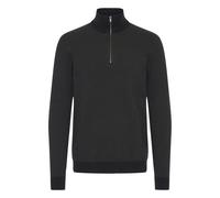 Pull 1/2 zip coton et nylon Blend Baal Noir L