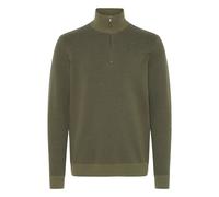 Pull 1/2 zip coton et nylon Blend Baal Vert L