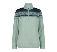 Cmp 7h86506 Half Zip Sweater Vert XS Femme