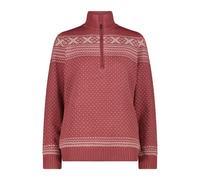 Cmp 7h86505 Half Zip Sweater Rouge,Rose S Femme