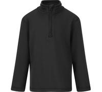 Pull 1/2 zip enfant Zigzag Irwin Noir 5 ans