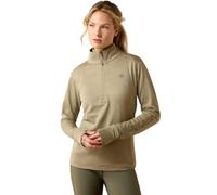Pull 1/2 zip femme Ariat Team EQ Marron L