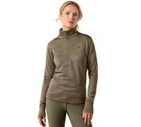 Pull 1/2 zip femme Ariat Team EQ Vert S