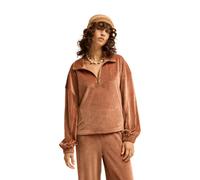 BILLABONG WomenHaut en Maille côtelée Demi-Zip Coffee Time M