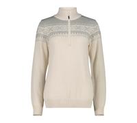 Cmp 7h76506 Half Zip Sweater Beige S Femme