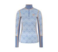 Pull 1/2 zip femme Kari Traa Anna Bleu XL