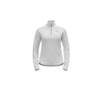 Pull 1 2 zip odlo berra blanc femme