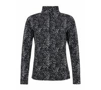 Protest Prtgrenada Half Zip Long Sleeve T-shirt Noir XL Femme