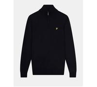 Pull 1/4 zip Lyle & Scott Core Merino Mix - dark navy - S M