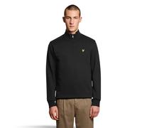 Pull 1/4 zip Lyle & Scott Loopback Noir M