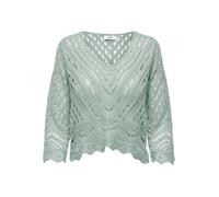 Pull 3/4 court maille femme JDY New Sun - jadeite - L L