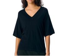 Pull 3/4 Noir Femme Object Neck Knit XS