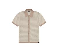Pull Ã boutton manches courtes Lee Beige 2XL
