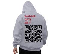 Pull à capuche à manches longues et poche pour homme et femme - Couleur unie - Imprimé noix de coco - Pour homme et femme, gris clair, 3XL