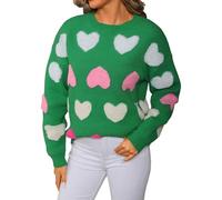 Pull a Capuche Chaud Femme Femme Rouge Pulls Rond Licorne Sapin Bicolore Petite Français Mama Un Carre Retro Electrique Fluides Matelassé Meilleur CP Rembourré