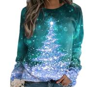 Pull à capuche décontracté à manches longues avec col rond et tissu imprimé, adapté pour un usage quotidien, les vacances, la maison et le club en plusieurs saisons (XL C)