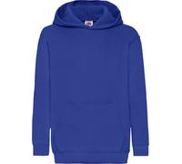Pull à capuche Fruit Of The Loom pour enfants BC1367 (128) (Bleu roi)