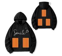 Pull à Capuche pour Homme et Femme, Pull Chauffant d'hiver avec Capuche, Sweat à Capuche Unisexe Chauffant avec 5 chauffages, Veste chauffante d'extérieur, Gilet Chauffant, Polaire Plaid Peignoir