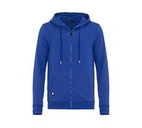 Pull à Capuche pour Homme Hoodie Veste de survêtement Fermeture éclair Premium Basic Bleu S