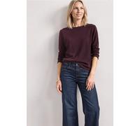 Street One 3017853 Pull avec col Bateau et Bords roulés Femme