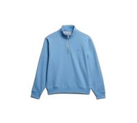 Pull à col camionneur et logo brodé femme Superdry Essential Bleu 2XL