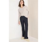 Pull à col en V bouclé