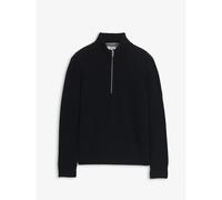 Pull à col montant avec demi-zip en laine polyamide Aigle Esssential Bleu M