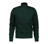Pull Ã col montant demi-zip Gant Sacker Rib Vert 2XL
