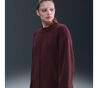 Pull à col ras-du-cou Nike pour femme Burgundy Crush/Dark Team Red S (FR 38-40)