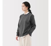 Pull à col rond en maille côtelée Milano pour femme Rayures blanc cassé XL