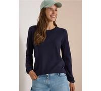 Pull à col rond et texturé