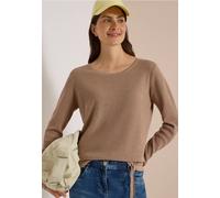 Pull à col rond et texturé