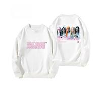 Pull À Col Rond Harajuku Graphique Sweat À Manches Longues NotCutAnymore Haut Décontracté for Les Fans Femmes Adolescentes(WHITE4,3XL)