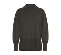 Pull Ã col roulÃ© femme Pulz Jeans Steffi Marron L