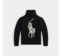 Pull À Col Roulé Big Pony En Laine