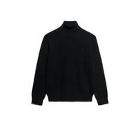 Pull à col roulé classique femme Superdry Noir L