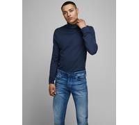 Pull à col roulé doux pour hommes JACK & JONES, pull en tricot à manches longues