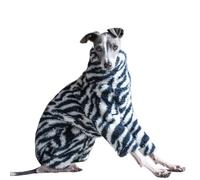 Pull à col roulé en polaire pour chien - Manteau d'hiver chaud pour lévrier italien, whippet, cerf, Bedlington Terrier - Joli design à manches longues